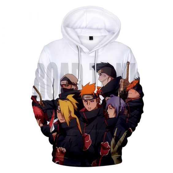 Naruto 3D Printed Hoodie/Zipper Hoodie