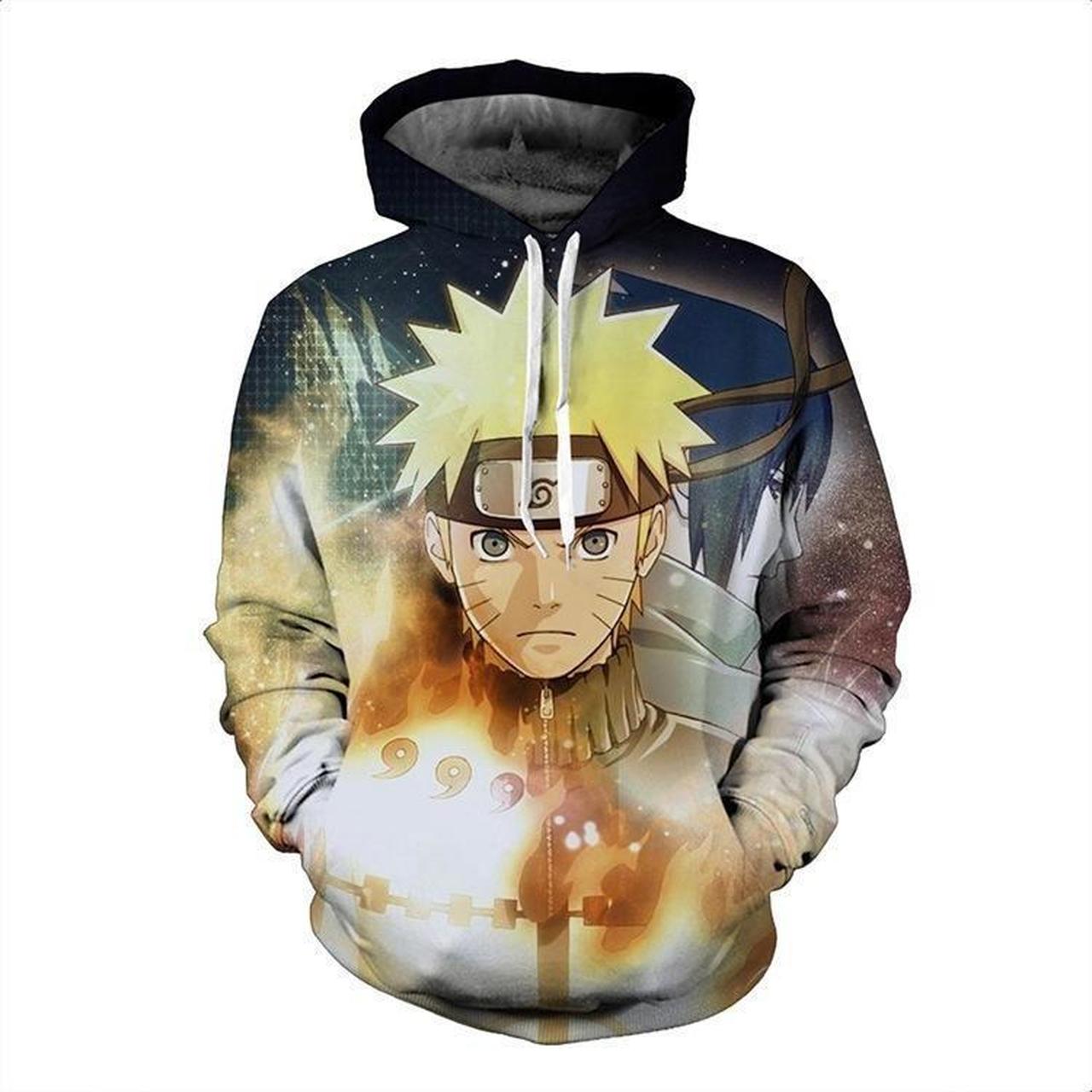 Naruto best sale zipper hoodie