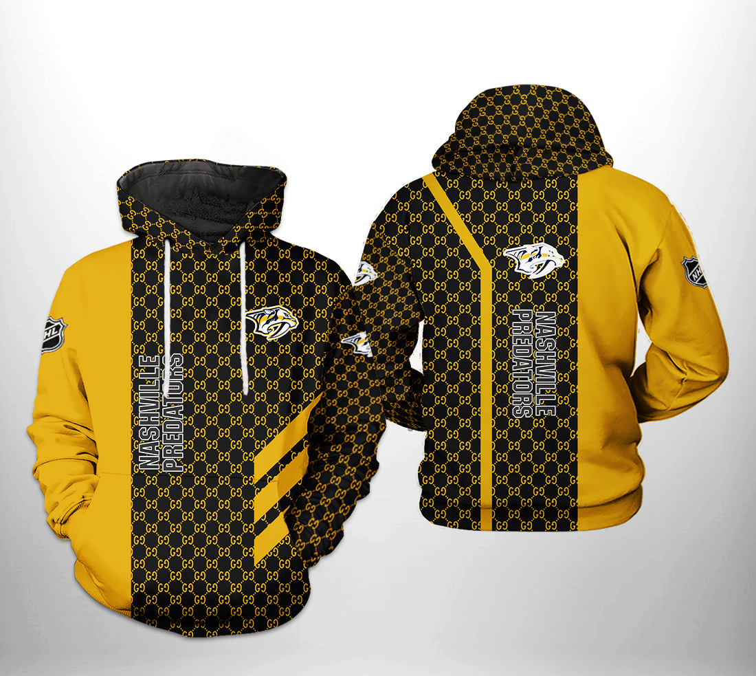 Nashville Predators NHL 3D Printed Hoodie/Zipper Hoodie