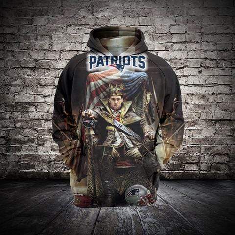 New England Patriots 3D Printed Hoodie/Zipper Hoodie