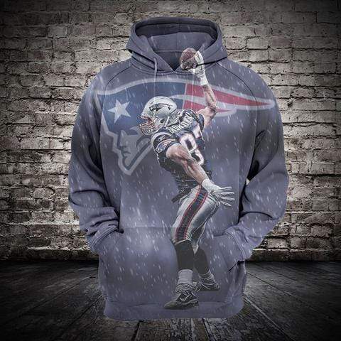 New England Patriots 3D Printed Hoodie/Zipper Hoodie