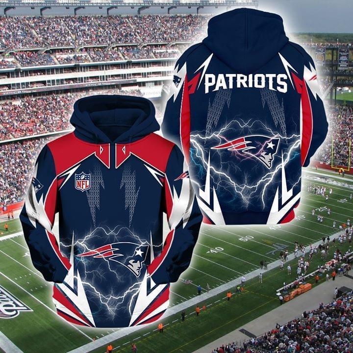 New England Patriots 3D Printed Hoodie/Zipper Hoodie - Travels in  Translation