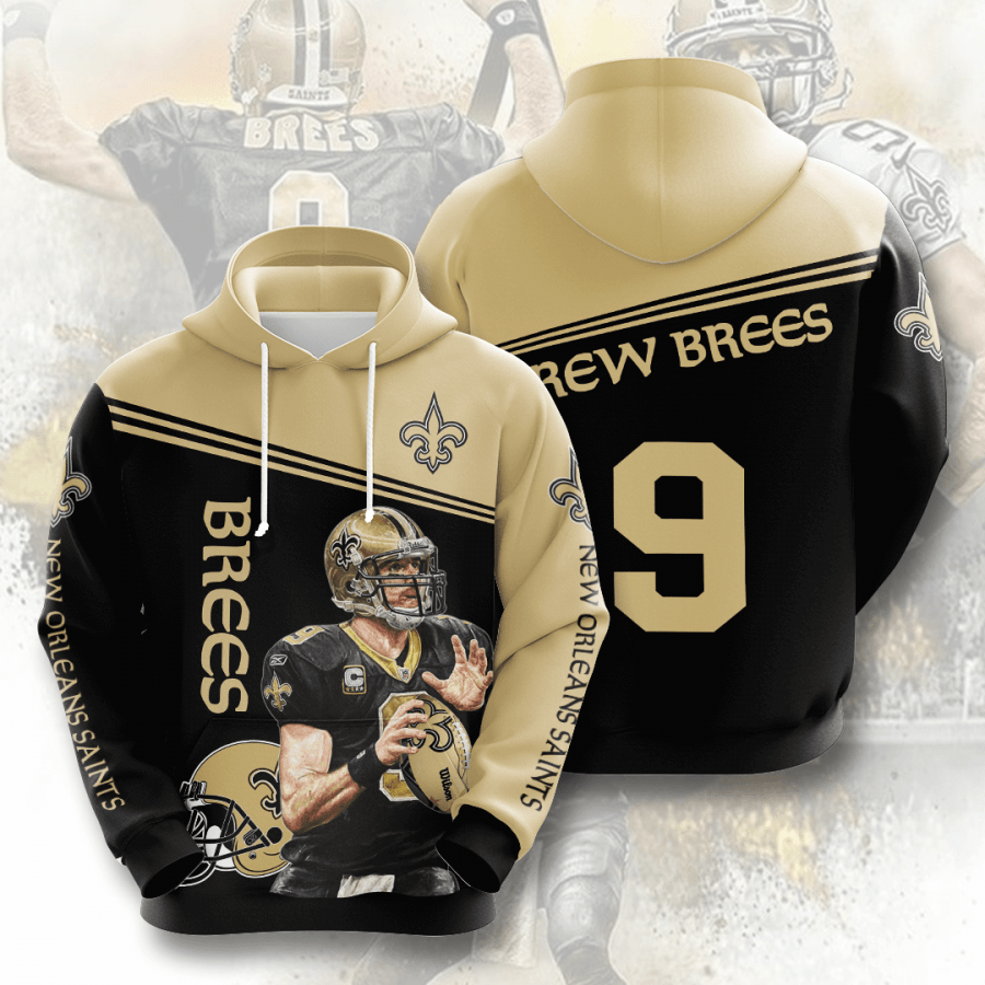 New Orleans Saints 3D Printed Hoodie/Zipper Hoodie - Travels in Translation