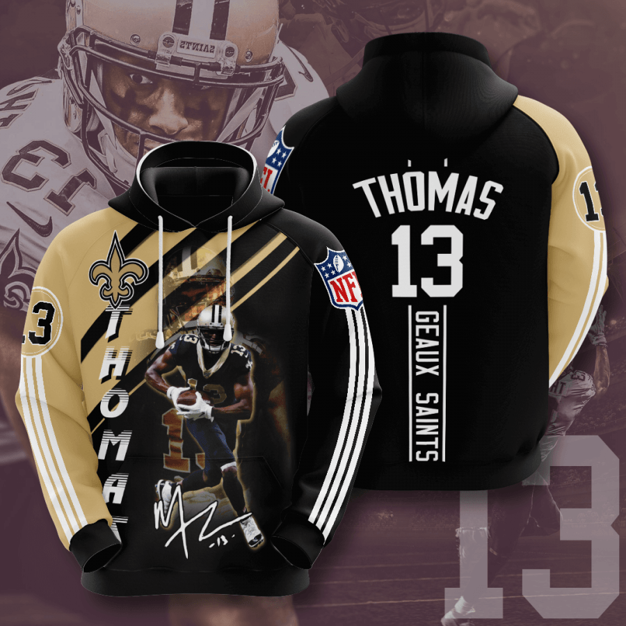 New Orleans Saints 3D Printed Hoodie/Zipper Hoodie