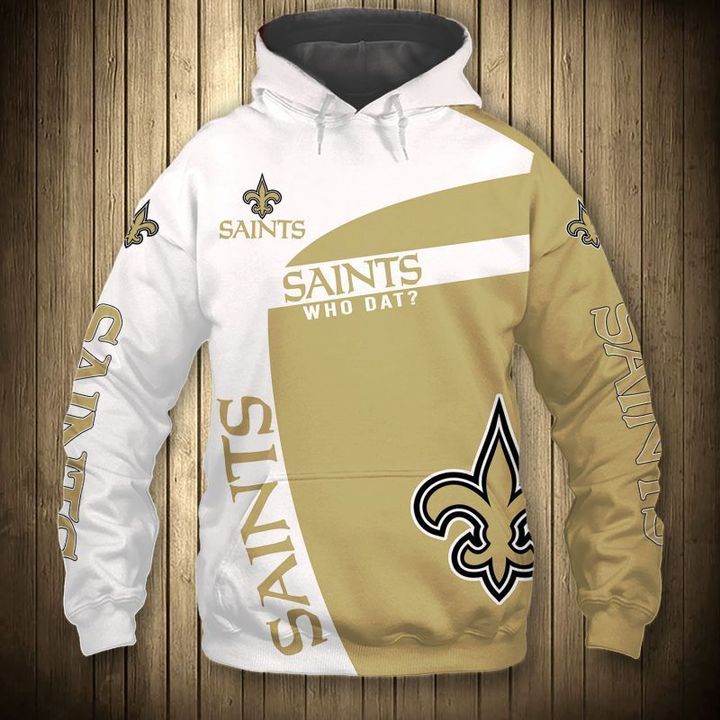 New Orleans Saints 3D Printed Hoodie/Zipper Hoodie