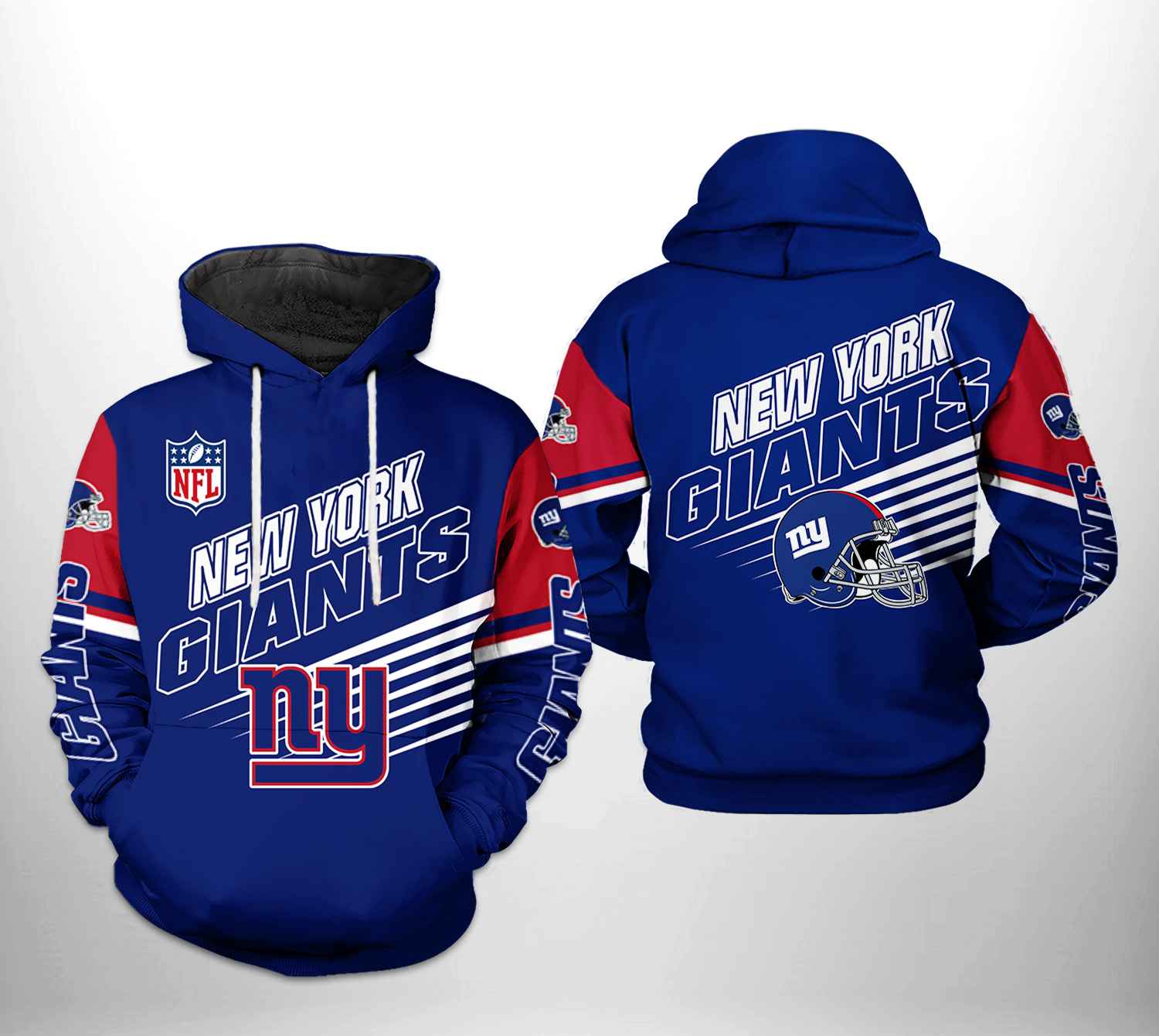 Ny Giants 3d Hoodie