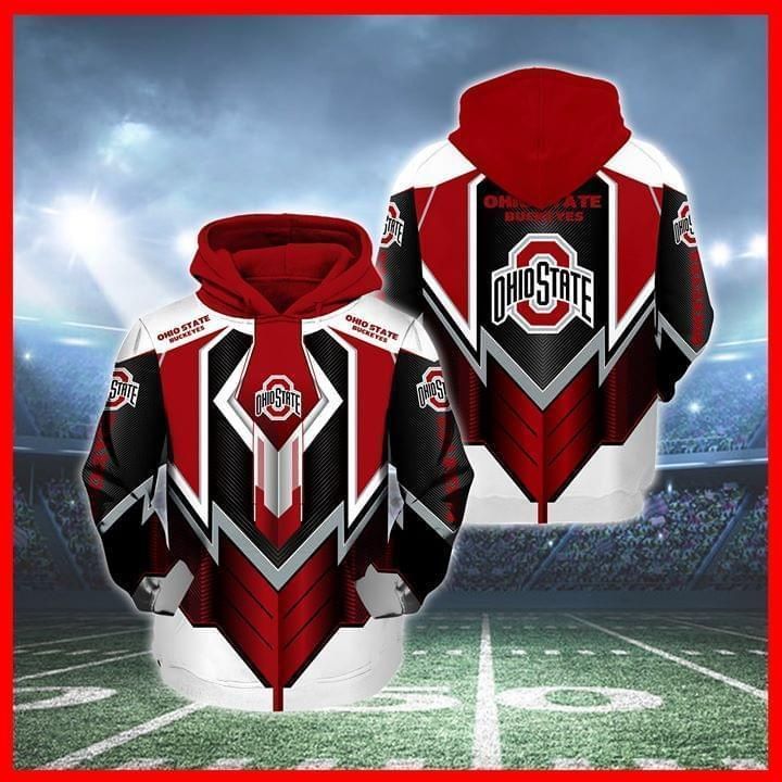 Ohio State Buckeyes 3D Printed Hoodie/Zipper Hoodie