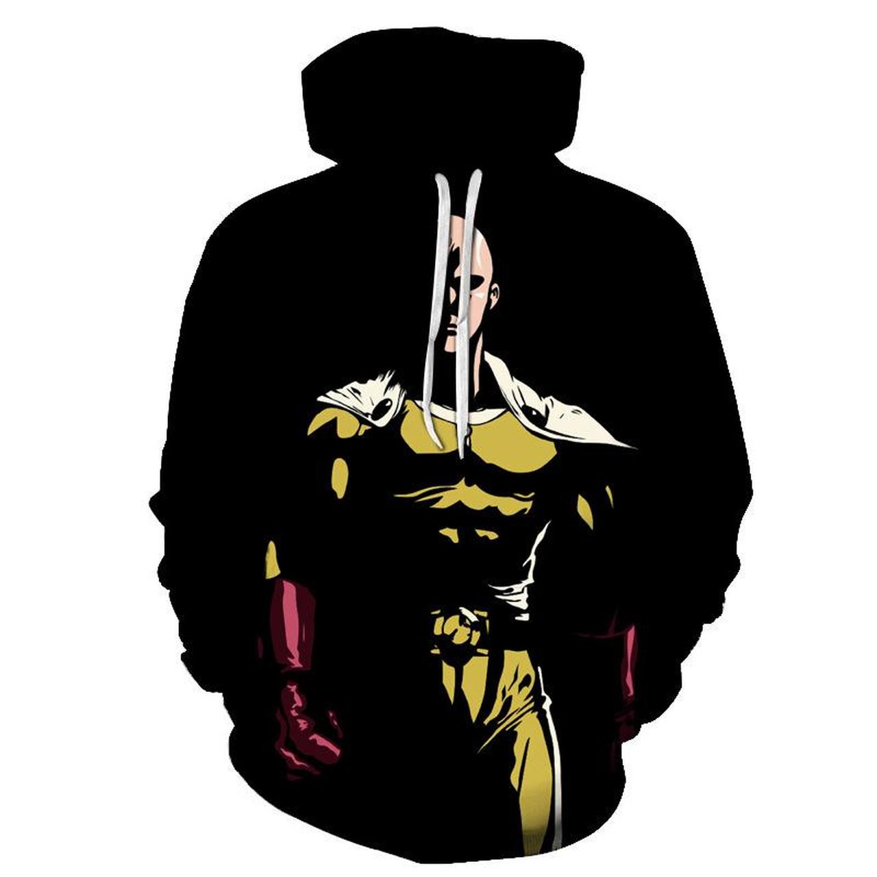 One Punch Man 3D Printed Hoodie/Zipper Hoodie