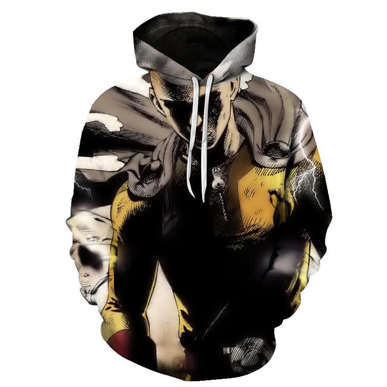 One Punch Man 3D Printed Hoodie/Zipper Hoodie