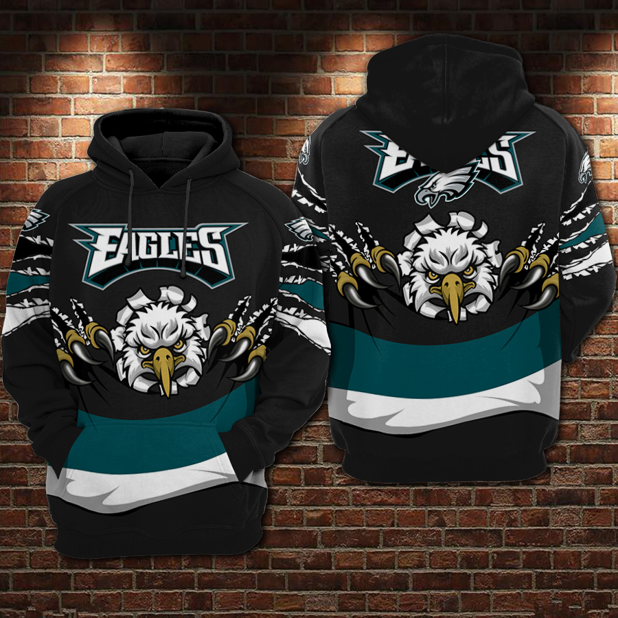 Philadelphia Eagles 3D Printed Hoodie/Zipper Hoodie - Travels in Translation