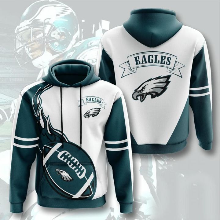 Philadelphia Eagles 3D Printed Hoodie/Zipper Hoodie - Travels in