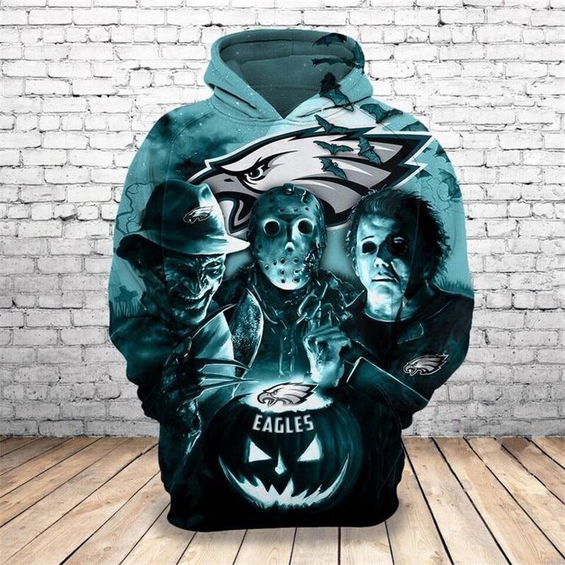 Philadelphia Eagles 3D Printed Hoodie/Zipper Hoodie - Travels in Translation