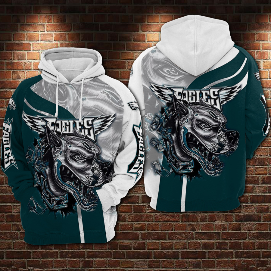 Philadelphia Eagles 3D Printed Hoodie/Zipper Hoodie - Travels in Translation