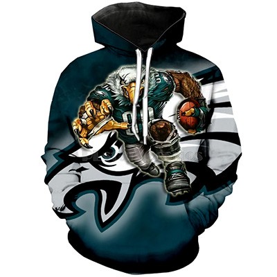 Philadelphia Eagles 3D Printed Hoodie/Zipper Hoodie - Travels in Translation