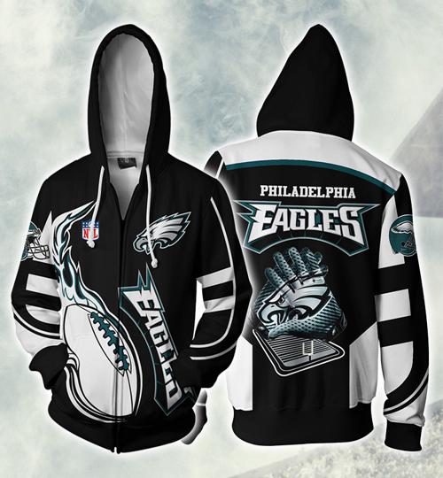 Philadelphia Eagles 3D Printed Hoodie/Zipper Hoodie