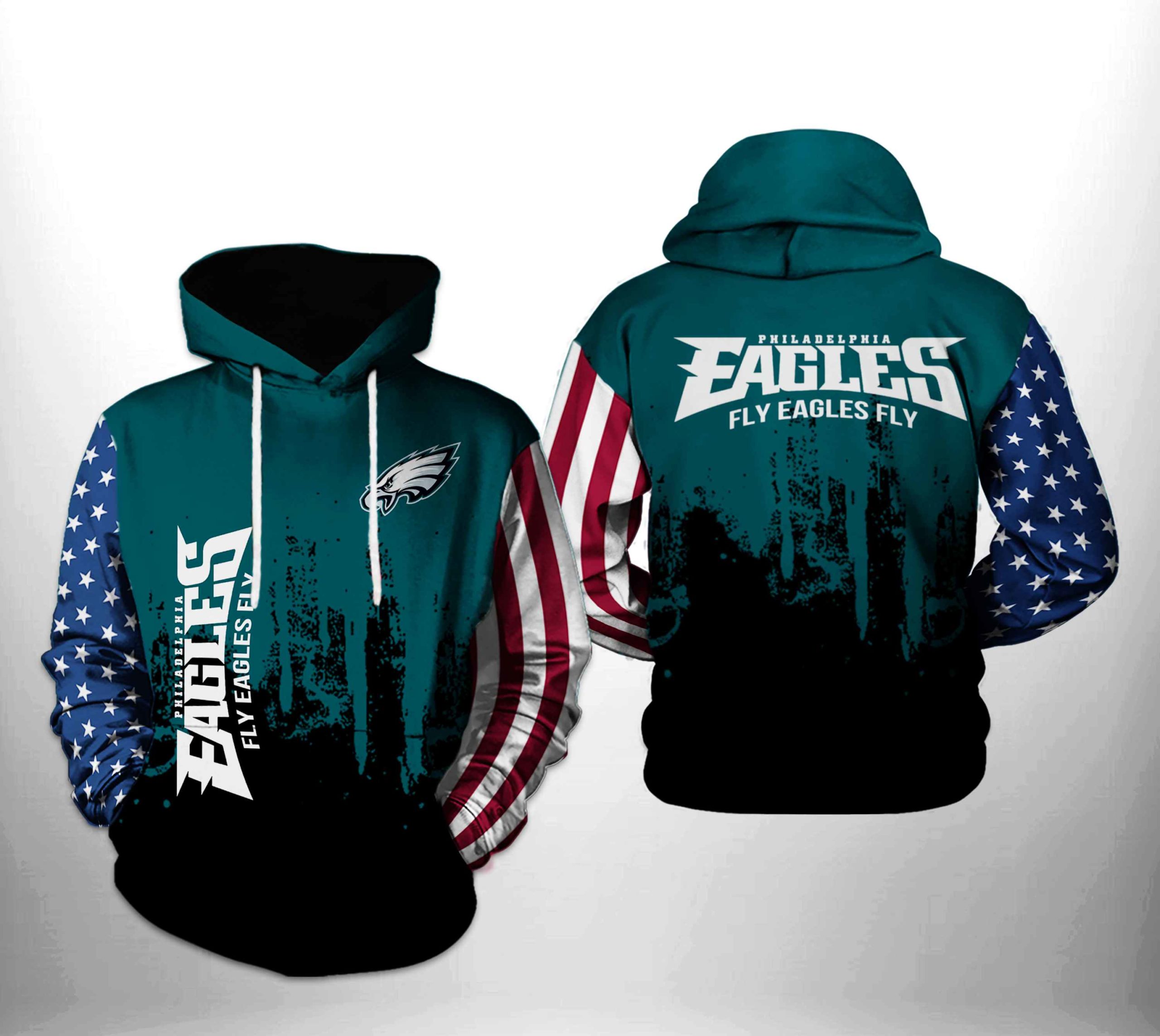 Philadelphia Eagles 3D Printed Hoodie/Zipper Hoodie - Travels in Translation