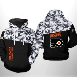 Custom NHL Philadelphia Flyers Hunting Camouflage Design Hoodie Sweatshirt  Shirt 3D - Bring Your Ideas, Thoughts And Imaginations Into Reality Today