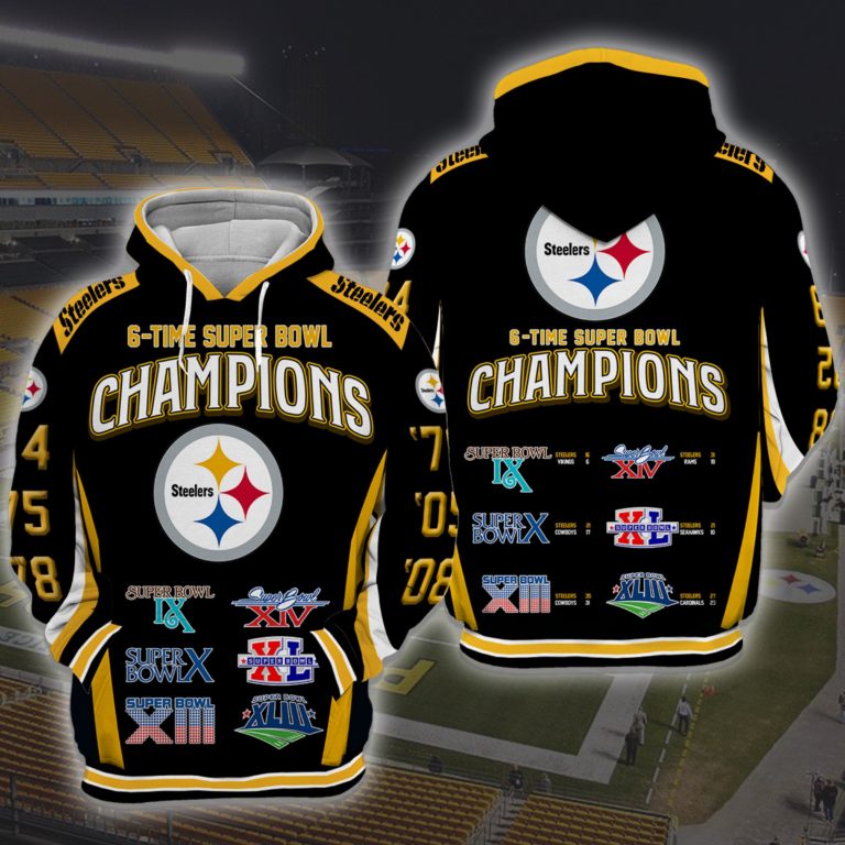 Pittsburgh Steelers 3D Printed Hoodie/Zipper Hoodie