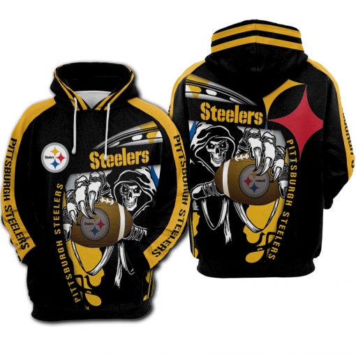 Pittsburgh Steelers NFL Classic 3D Printed Hoodie/Zipper Hoodie - Travels  in Translation