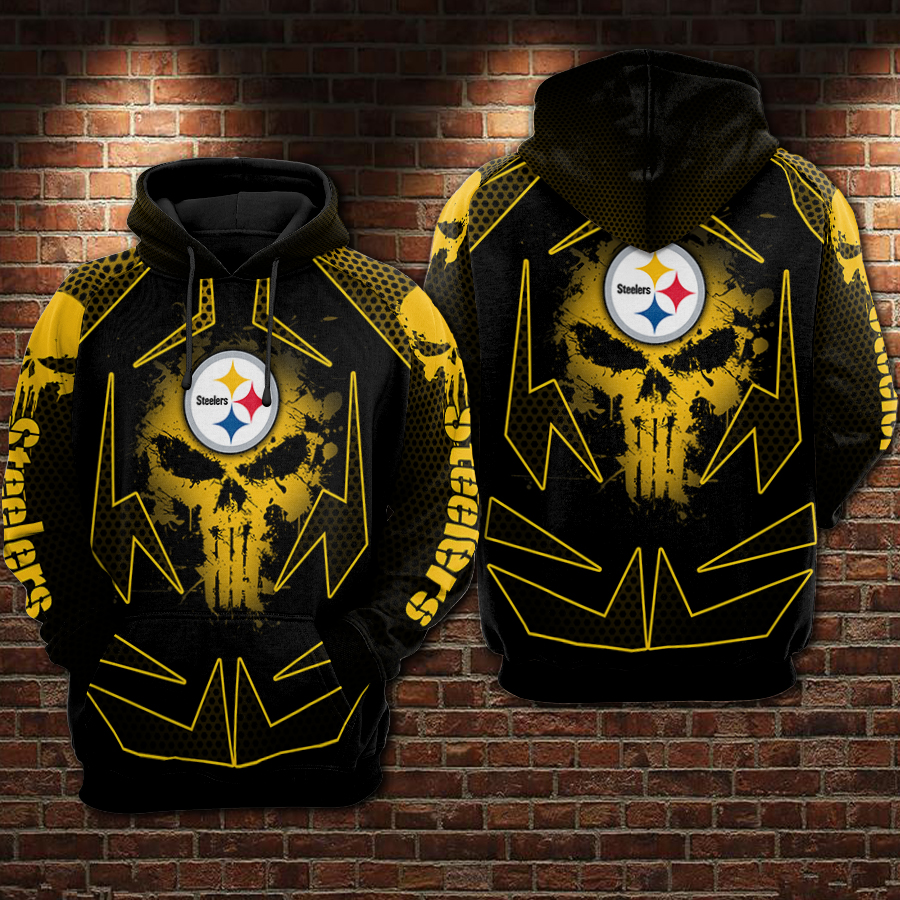 Pittsburgh Steelers 3D Printed Hoodie/Zipper Hoodie - Travels in Translation