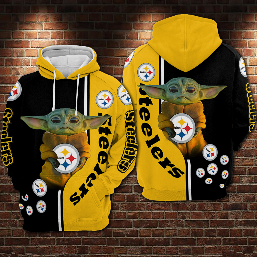 Pittsburgh Steelers 3D Printed Hoodie/Zipper Hoodie - Travels in