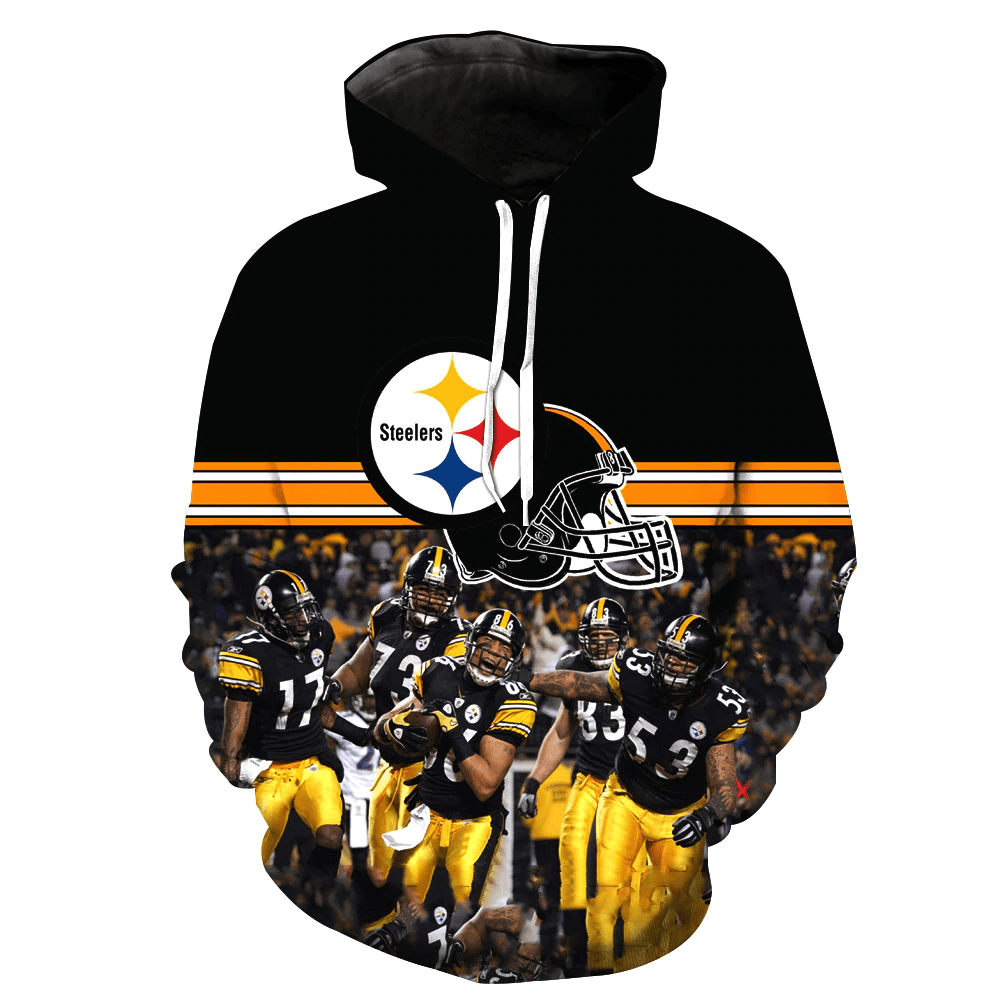 Pittsburgh Steelers 3D Printed Hoodie/Zipper Hoodie