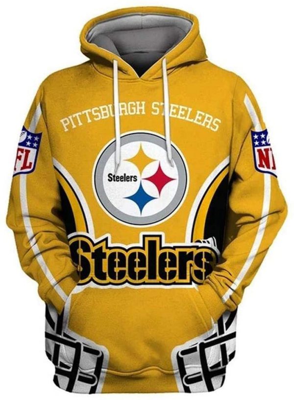 Pittsburgh Steelers 3D Printed Hoodie/Zipper Hoodie