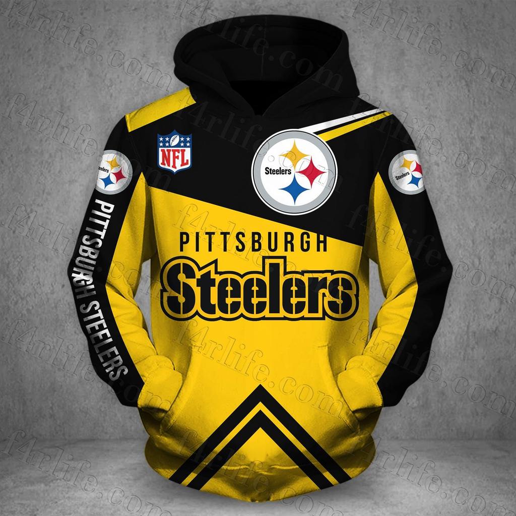 Pittsburgh Steelers 3D Printed Hoodie/Zipper Hoodie - Travels in Translation