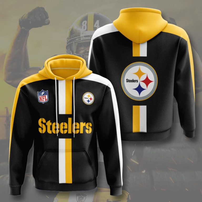 Pittsburgh Steelers 3D Printed Hoodie/Zipper Hoodie - Travels in