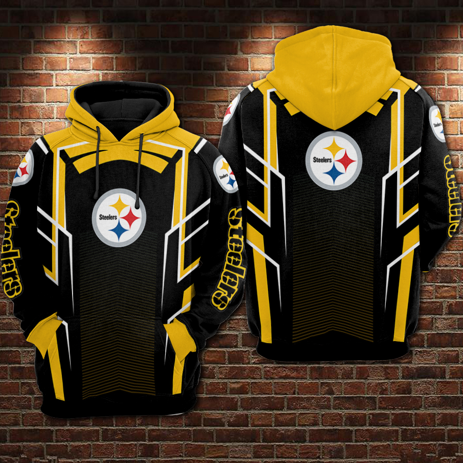 Pittsburgh Steelers NFL Classic 3D Printed Hoodie/Zipper Hoodie - Travels  in Translation