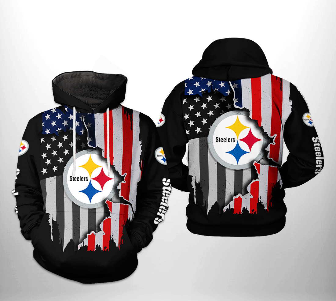 Pittsburgh Steelers 3D Printed Hoodie/Zipper Hoodie - Travels in Translation