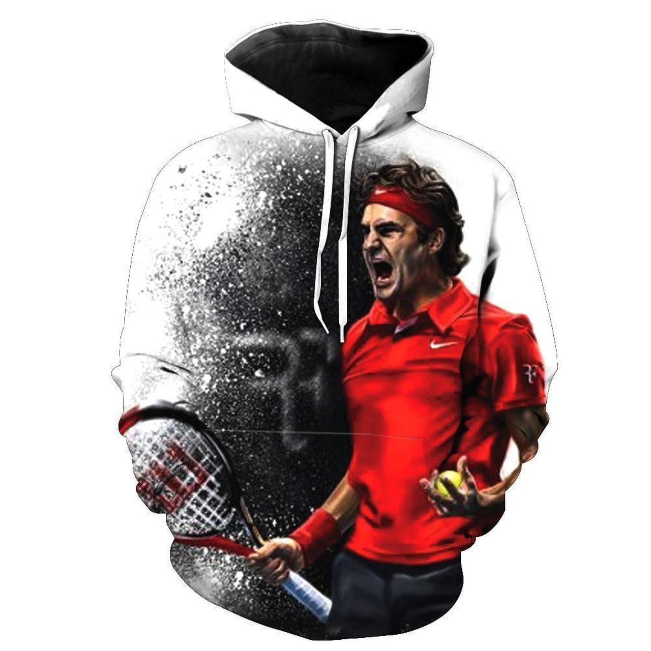 Roger Federer 3D Printed Hoodie/Zipper Hoodie