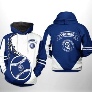 MLB San Diego Padres Skull 3D Hoodie Zip Hoodie For Men And Women