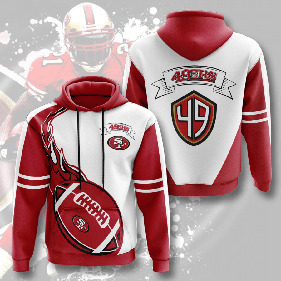 San Francisco 49ers 3D Printed Hoodie/Zipper Hoodie - Travels in Translation