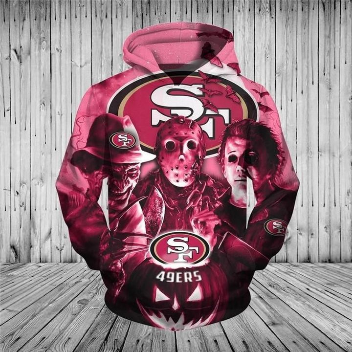 San Francisco 49ers 3D Printed Hoodie/Zipper Hoodie