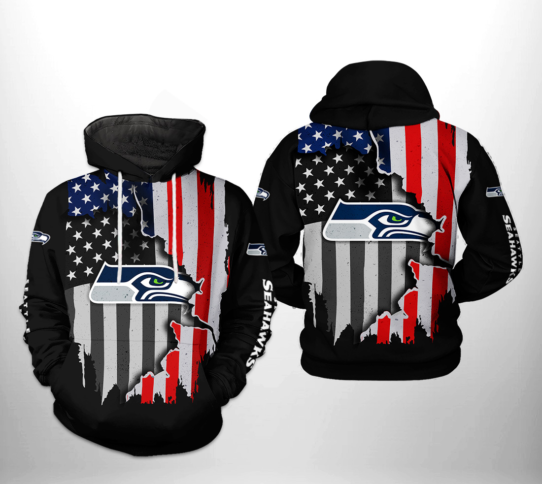 Seattle Seahawks NFL Team 3D Printed Hoodie/Zipper Hoodie - Travels in  Translation