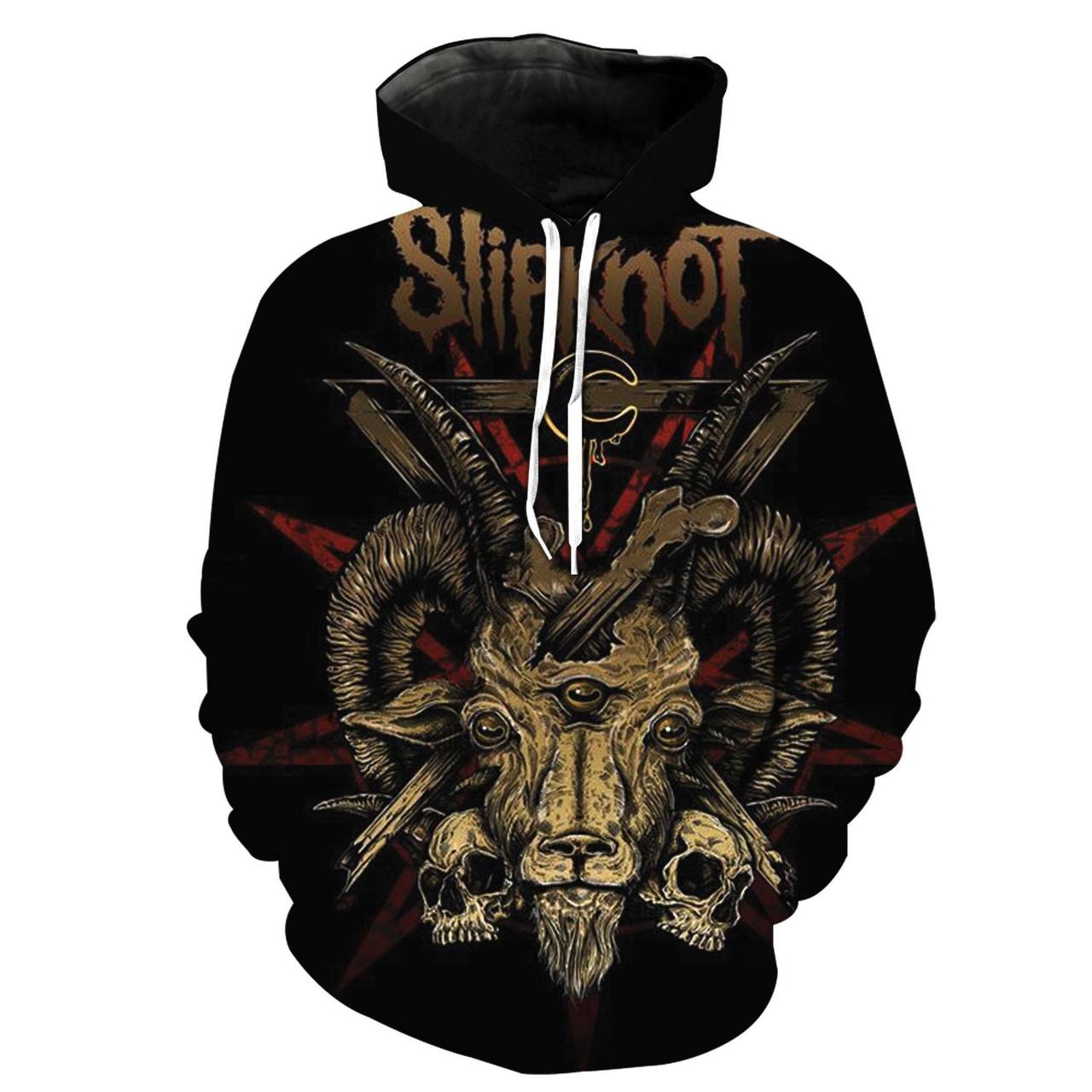 Slipknot 3D Printed Hoodie/Zipper Hoodie