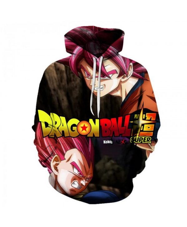 Son Goku 3D Printed Hoodie/Zipper Hoodie