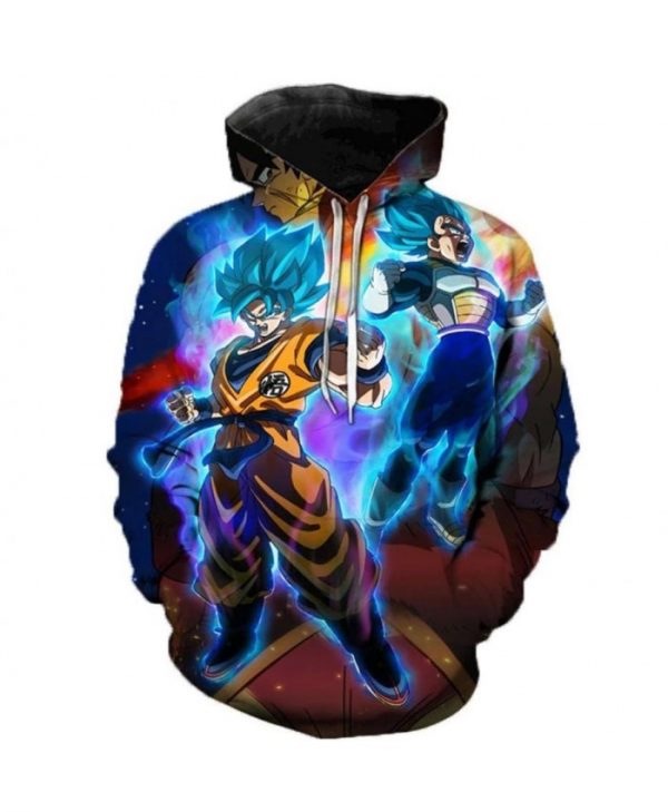 Son Goku 3D Printed Hoodie/Zipper Hoodie