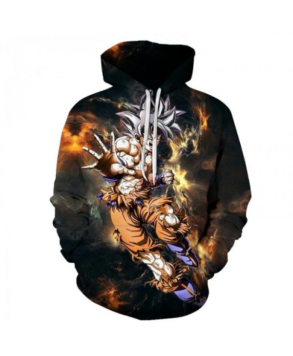 Son Goku 3D Printed Hoodie/Zipper Hoodie