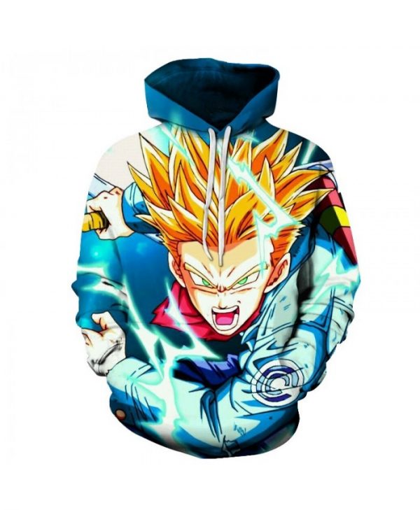 Son Goku 3D Printed Hoodie/Zipper Hoodie