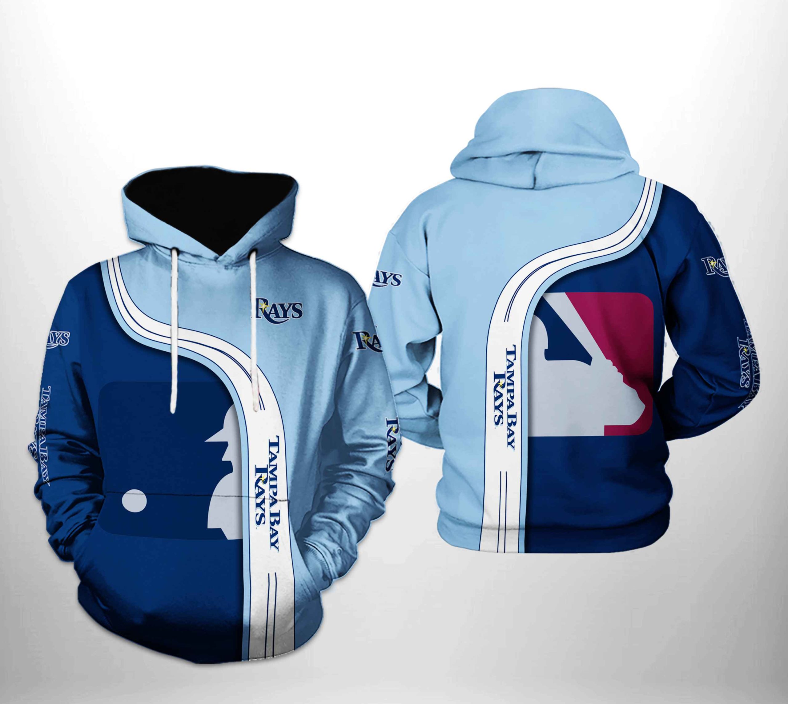 MLB Tampa Bay Rays Blake Snell 3D Hoodie Printed Zip Hoodie - T