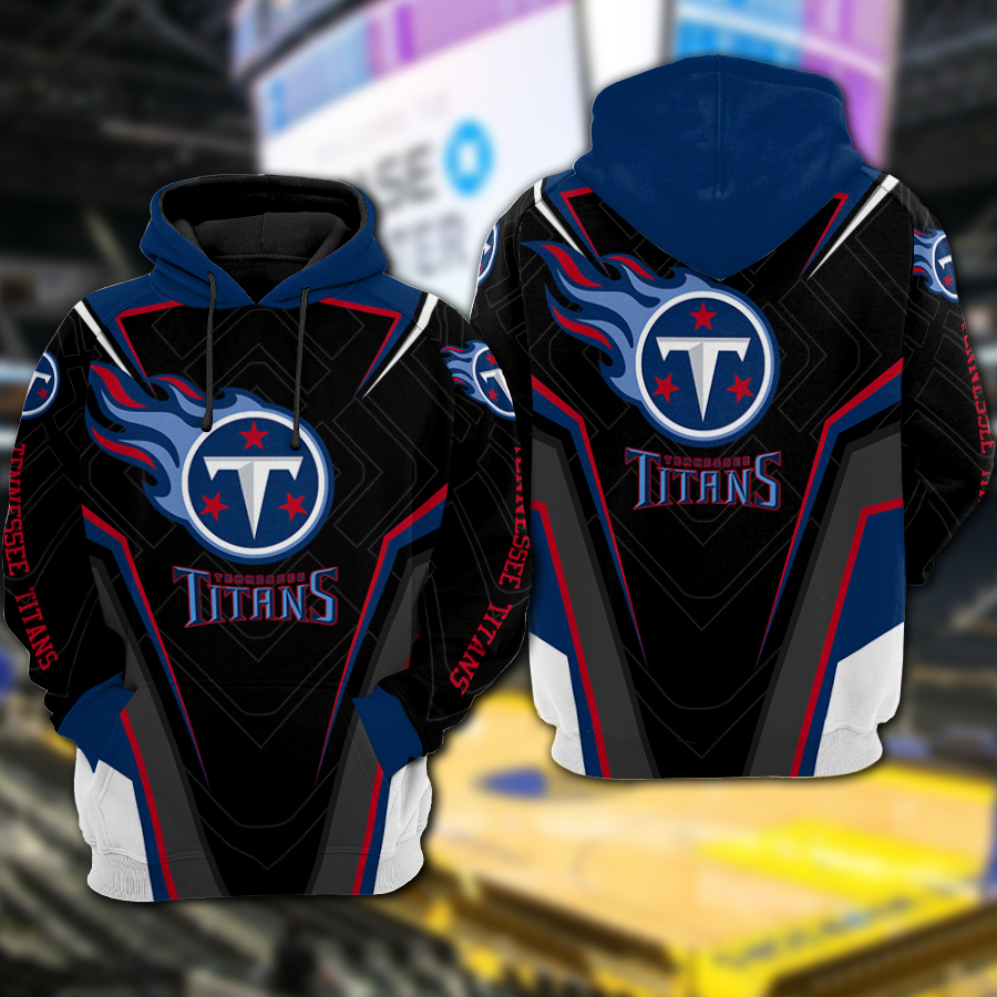 Tennessee Titans 3D Printed Hoodie/Zipper Hoodie