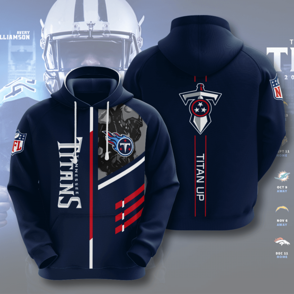 Tennessee Titans NFL Grateful Dead 3D Printed Hoodie/Zipper Hoodie