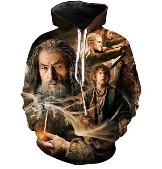 The Lord Of The Rings 3D Printed Hoodie/Zipper Hoodie