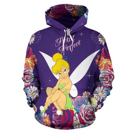 Tinker Bell 3D Printed Hoodie/Zipper Hoodie