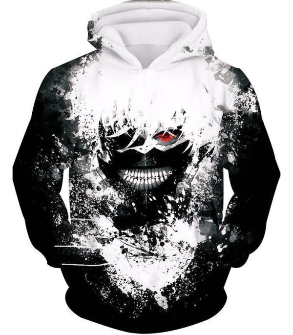 Tokyo Ghoul 3D Printed Hoodie/Zipper Hoodie