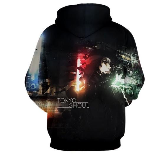 Tokyo Ghoul 3D Printed Hoodie/Zipper Hoodie