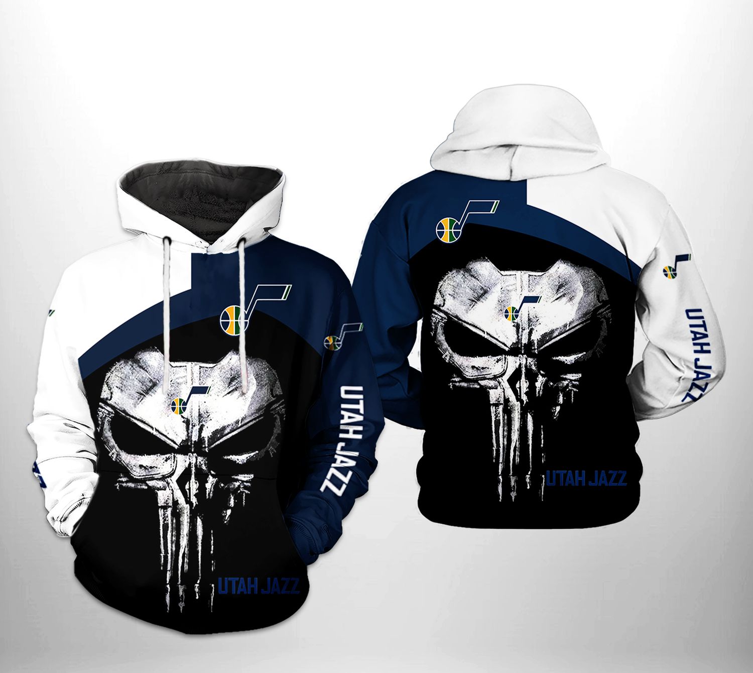 Pittsburgh Steelers Punisher New Skull Full 3D Hoodie All