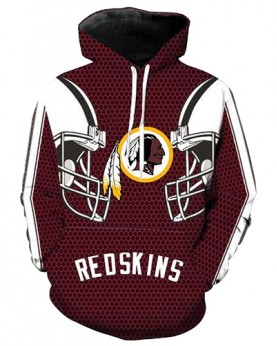 Washington Redskins 3D Printed Hoodie/Zipper Hoodie